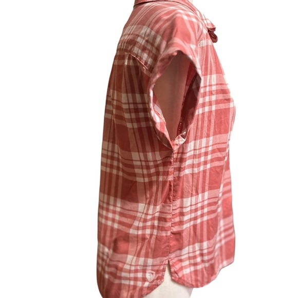 Kuhl short sleeve button up plaid shirt - Picture 4 of 14